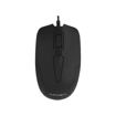 Picture of CROWN WIRED USB MOUSE BLACK